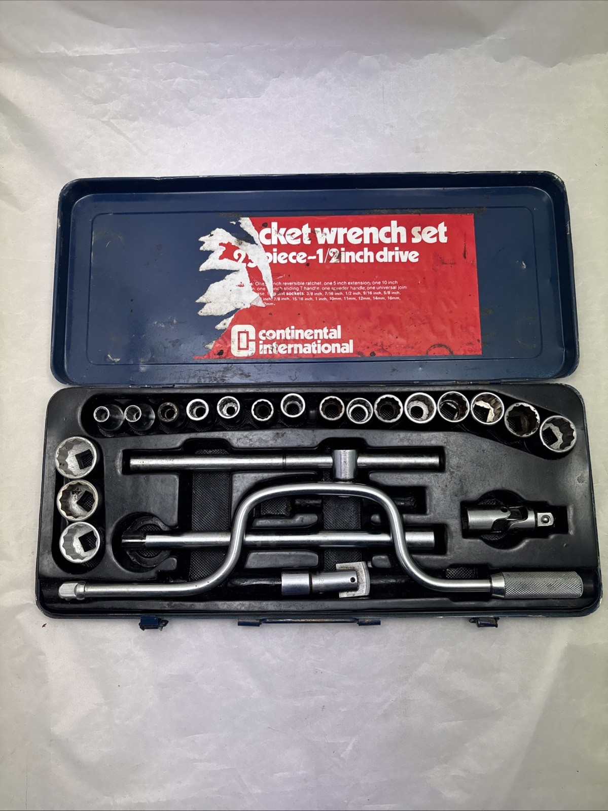 Continental 23 Piece Socket Wrench Set