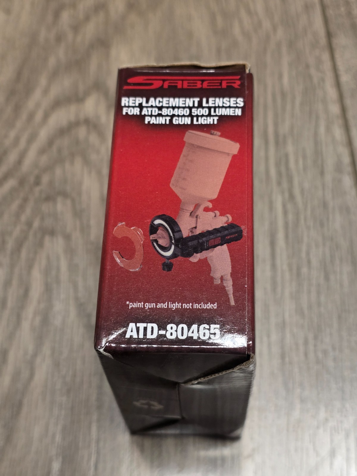ATD Saber 5-pack of Replacement lenses for ATD 80460 Spray Gun Light #80465