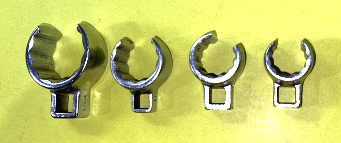 BONNEY TOOLS VINTAGE 12 PIECE MULTI DRIVE VARIOUS TYPES OF CROWFOOT WRENCHES