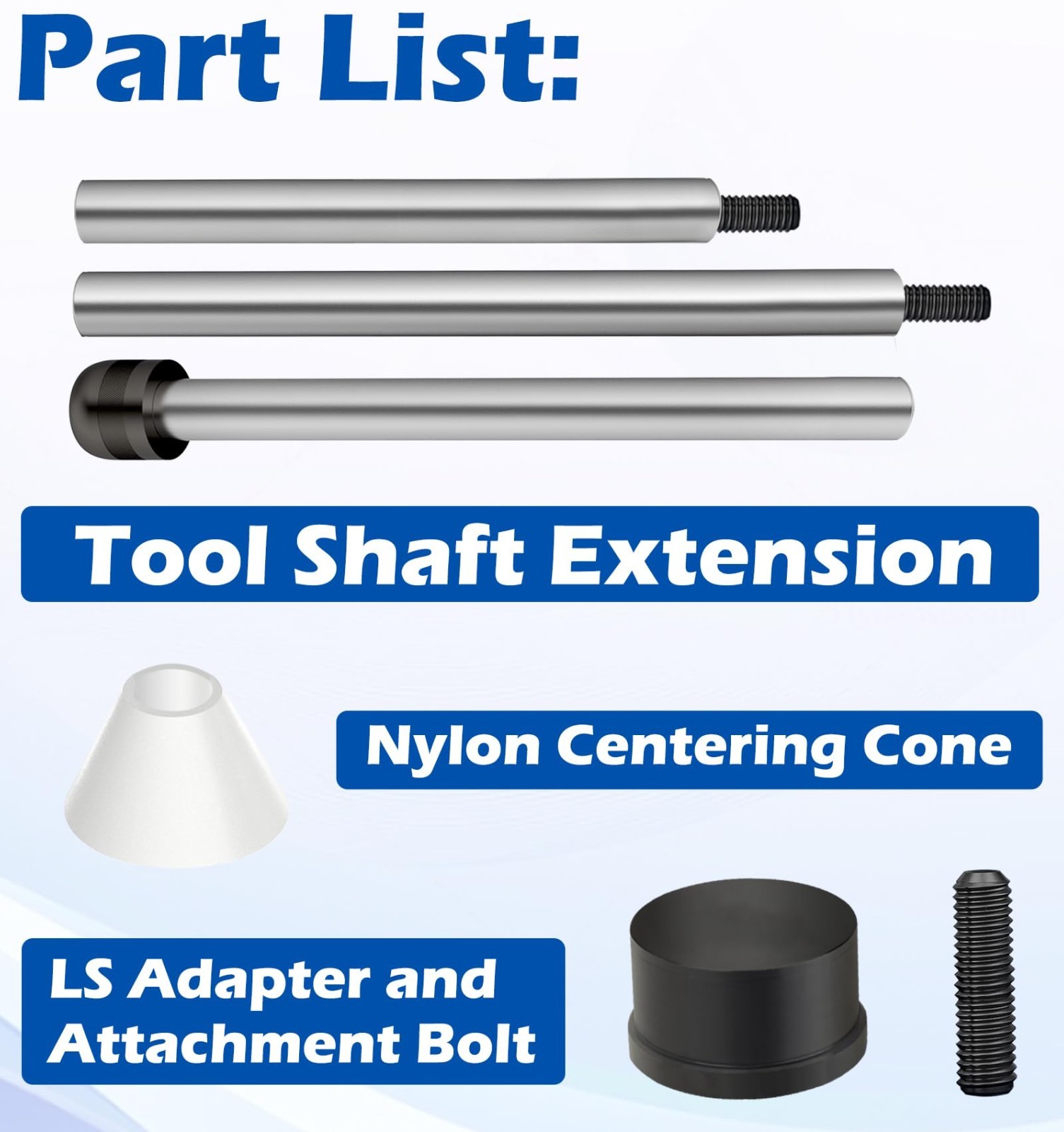 Cam Bearing Installation & Removal Tool for Chevy LS1 LS2 LS3 LS6 LQ9 Engines