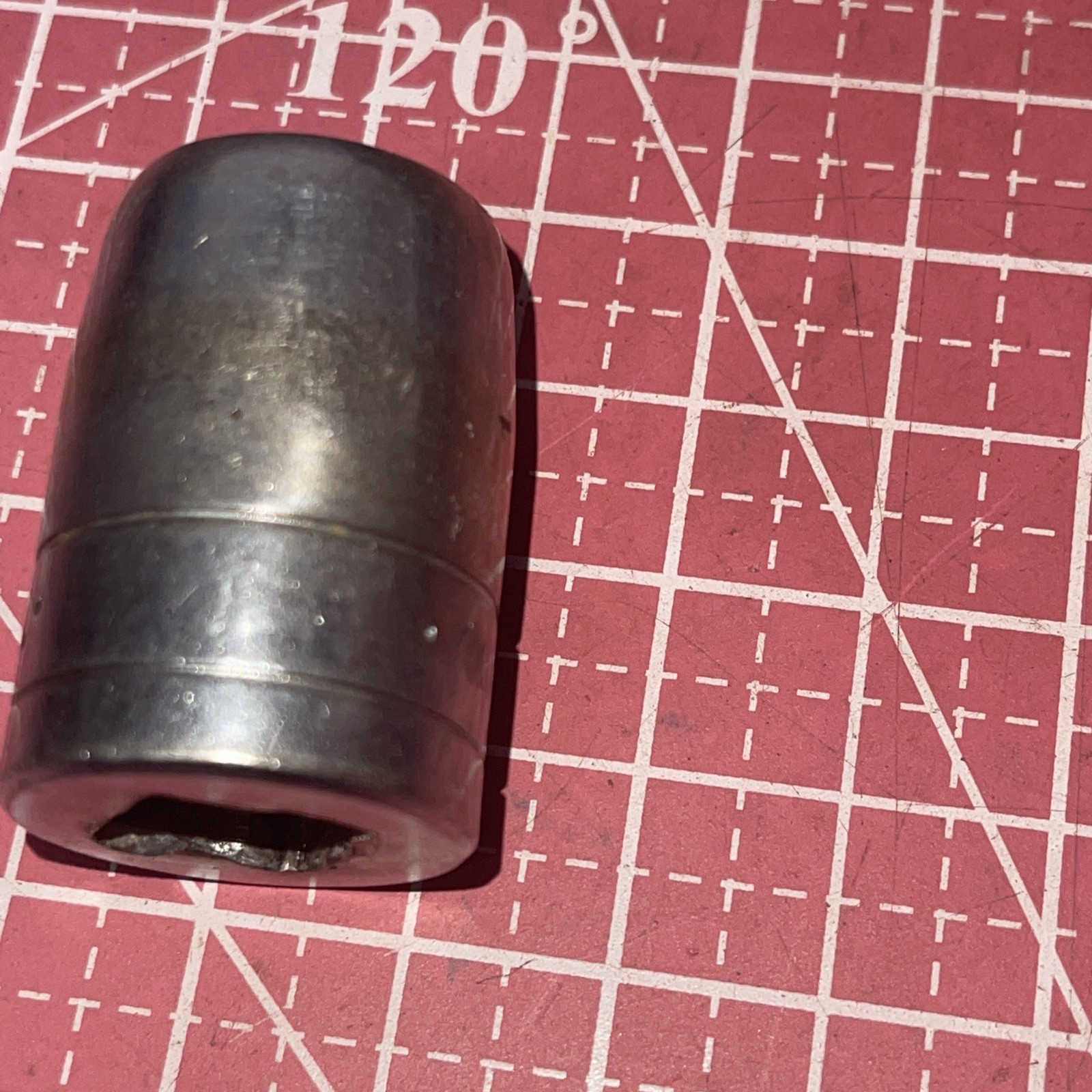 S-K USA 40122 11/16 In SAE 1/2” Drive 12 point socket Vintage SK 11/16” 1/2