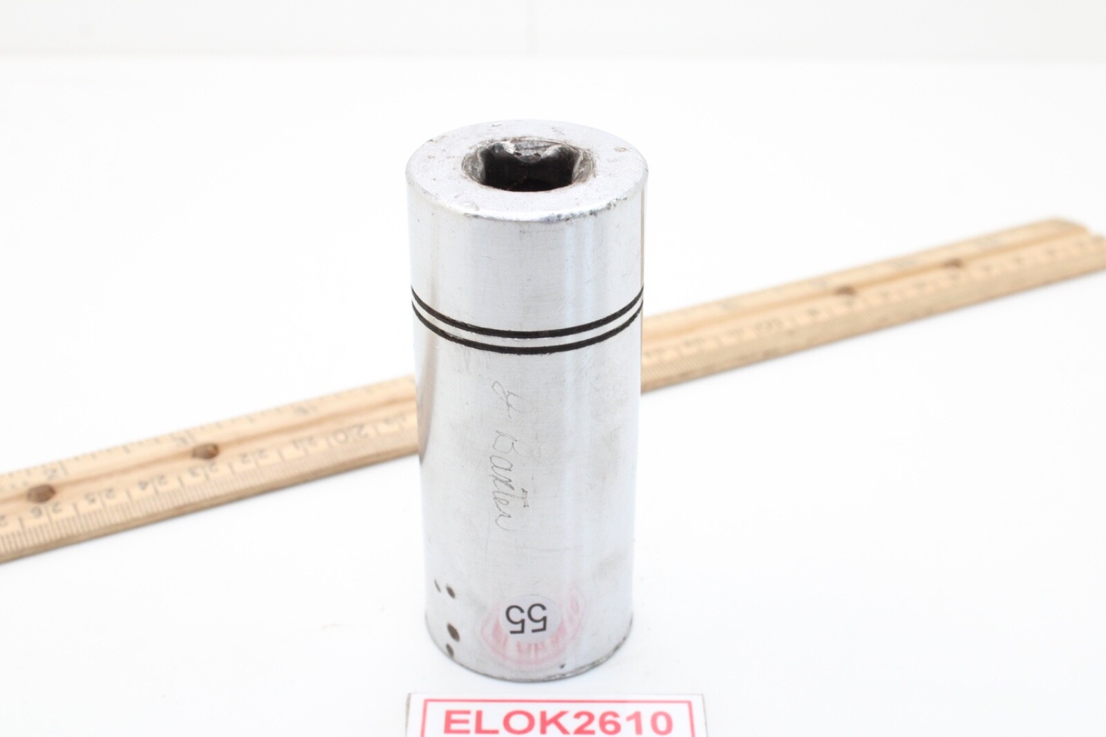 Vulcan SD-1-1/16″ 1/2 «Drive 6 Point SAE Chrome Deep Well Socket USA