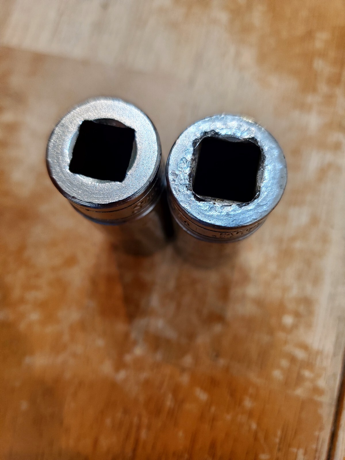 Snap On 3/8 Drive 5/8 6&12PT Deep Sockets Lot Of 2