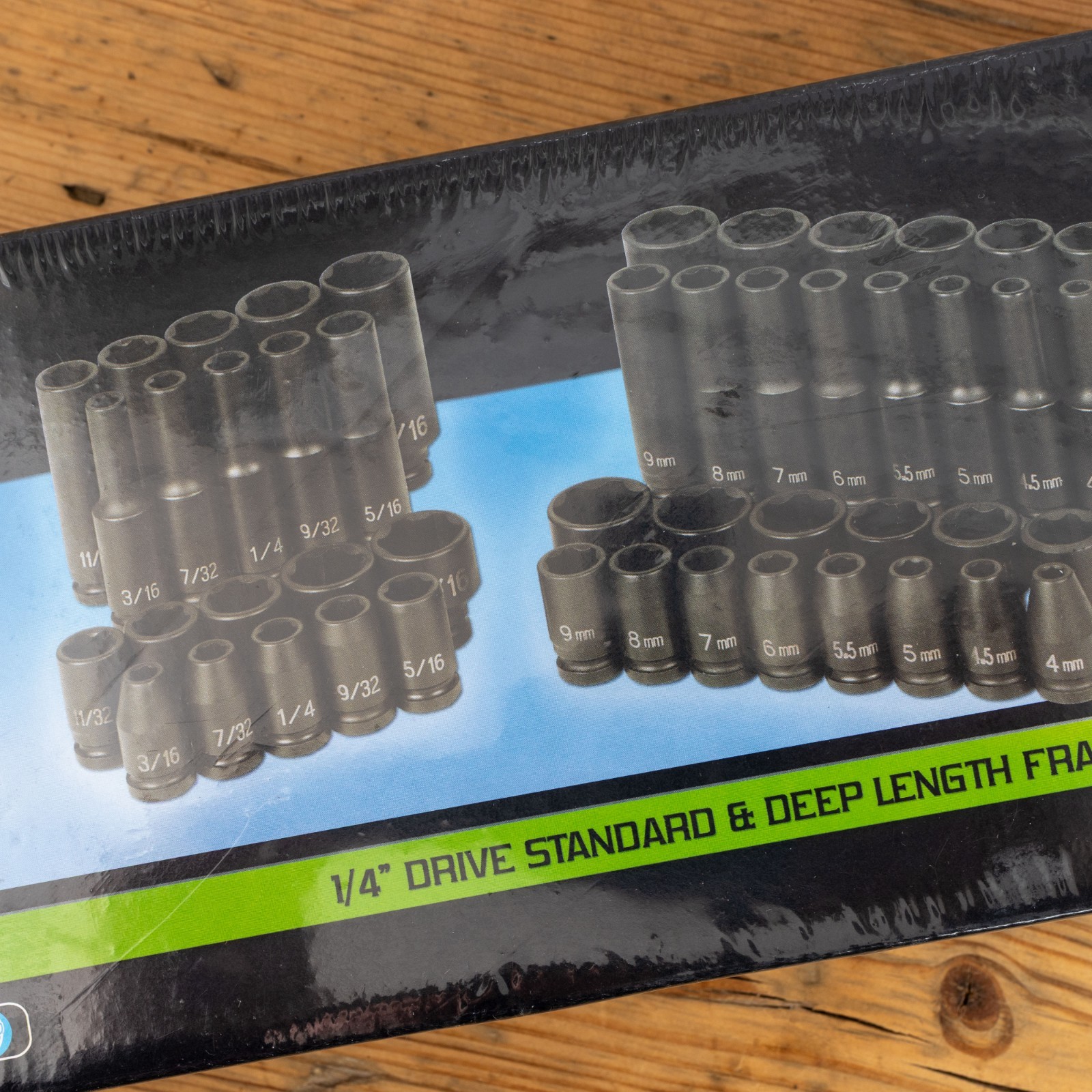 Grey Pneumatic 9748 1/4″ Drive Metric + Imperial Impact Socket Set