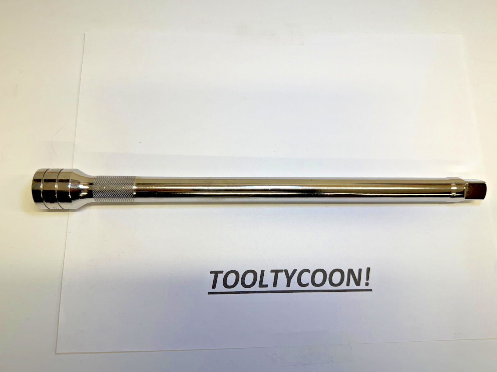 Snap-on Tools USA NEW 1/2″ Drive 11 Length Chrome Knurled Socket Extension SXK11