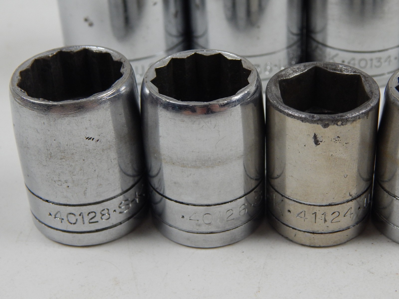 SK Professional Tools 1/2″ Drive 13pc Shallow Chrome Socket Set 7/16″ to 1-1/4″