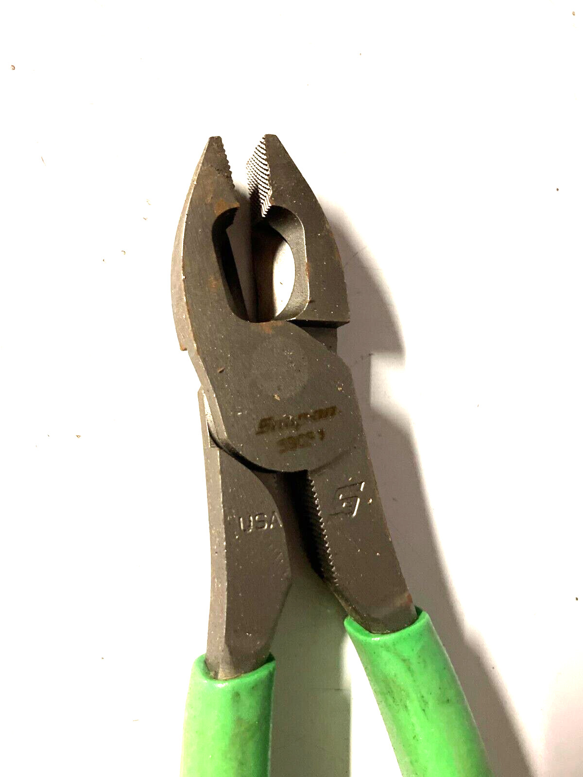 New Snap-on™ Green 9″ Soft Grip HD Combination Lineman’s Pliers 59CF 59CFG
