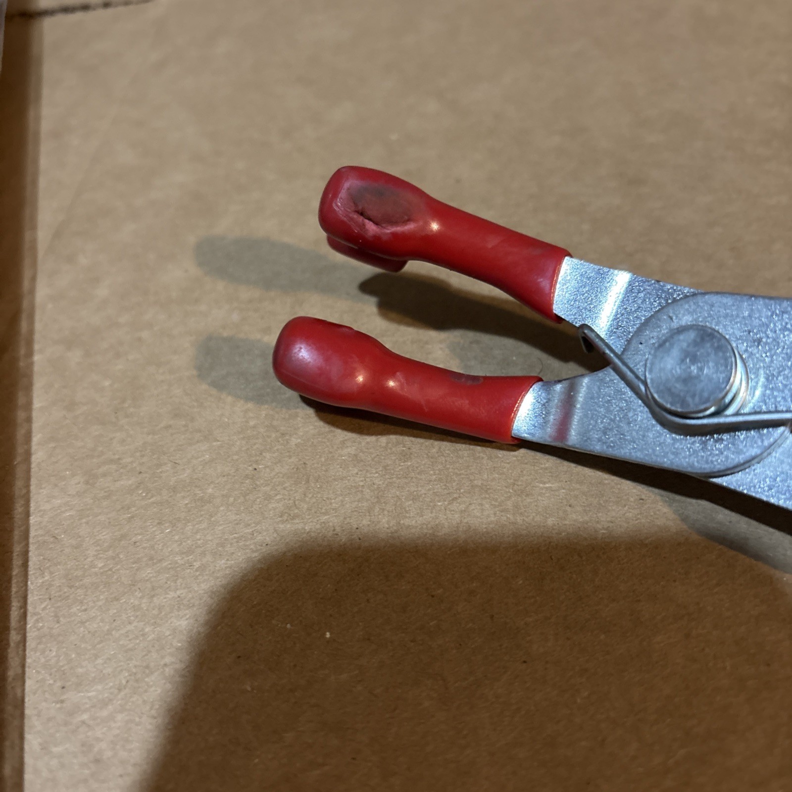 OEM 9-3/4″ Heavy Duty Spark Plug Pliers Boot Removal Pliers Red Handle 25542