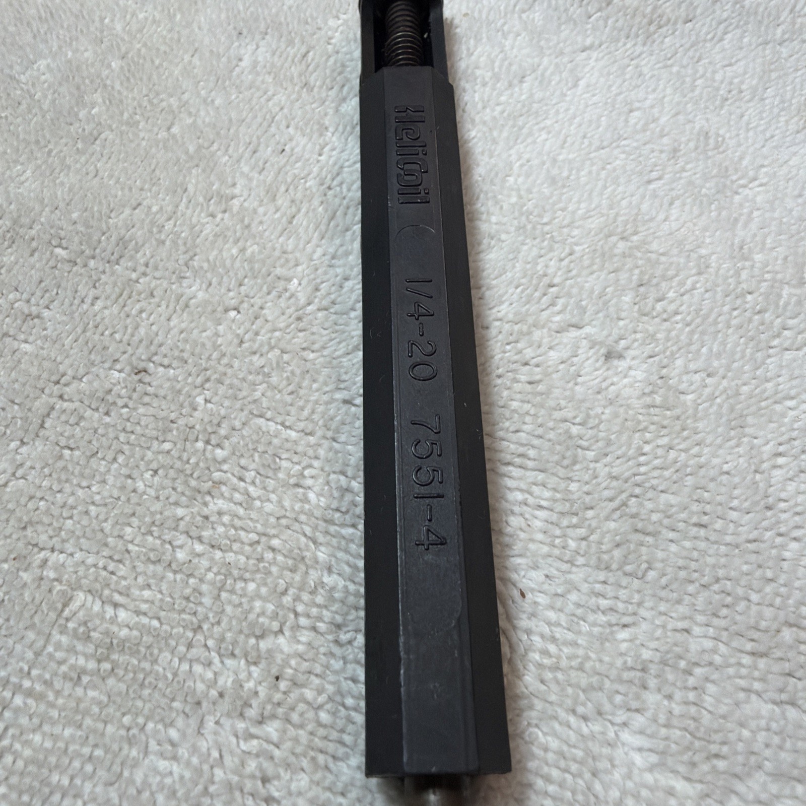 HELI-COIL 1/4″ 20 Thread 1/4-20 Prewinder Insertion Tool w/ Metal Sleeve 7551-4