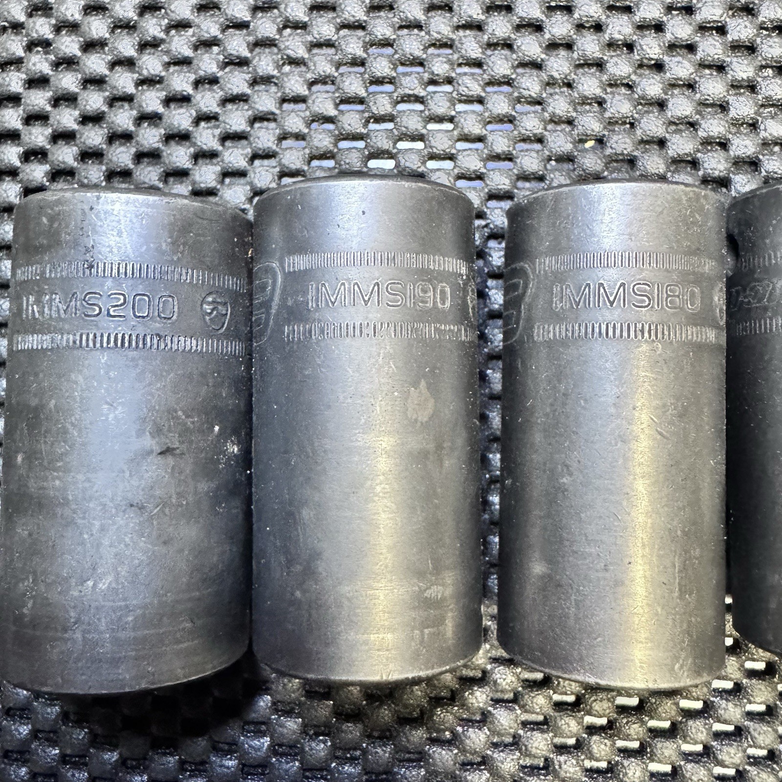 Snap-on Tools 1/2″ 6-POINT Metric 15mm-20 Mm Impact Socket IMMS150-IMMS200
