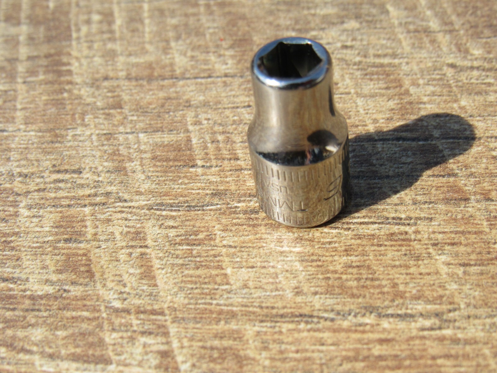 SNAP ON 6MM TMM6 1/4″ DRIVE METRIC 6 PT SHALLOW CHROME SOCKET 6 MM TMM NEW LOGO