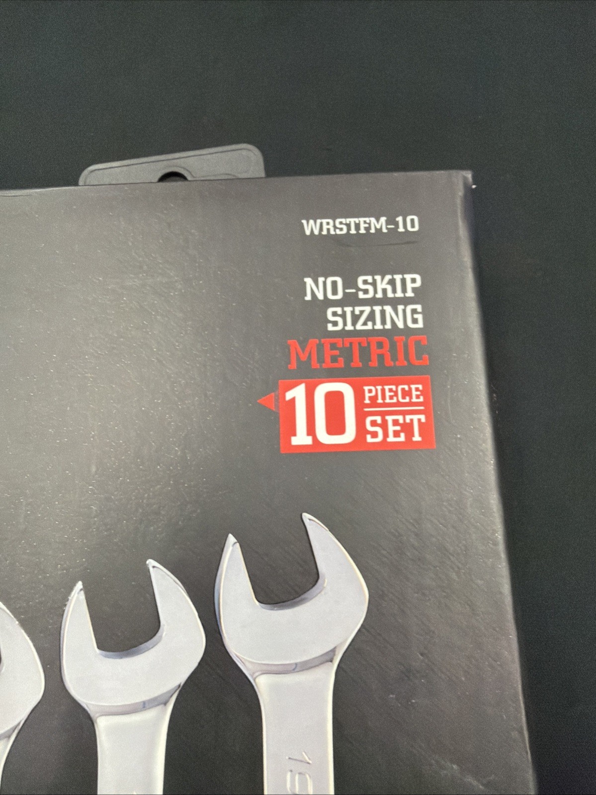 ICON WRSTFM-10 10 Piece Ratcheting Stubby Flex Head Wrench Set Metric 10-19mm