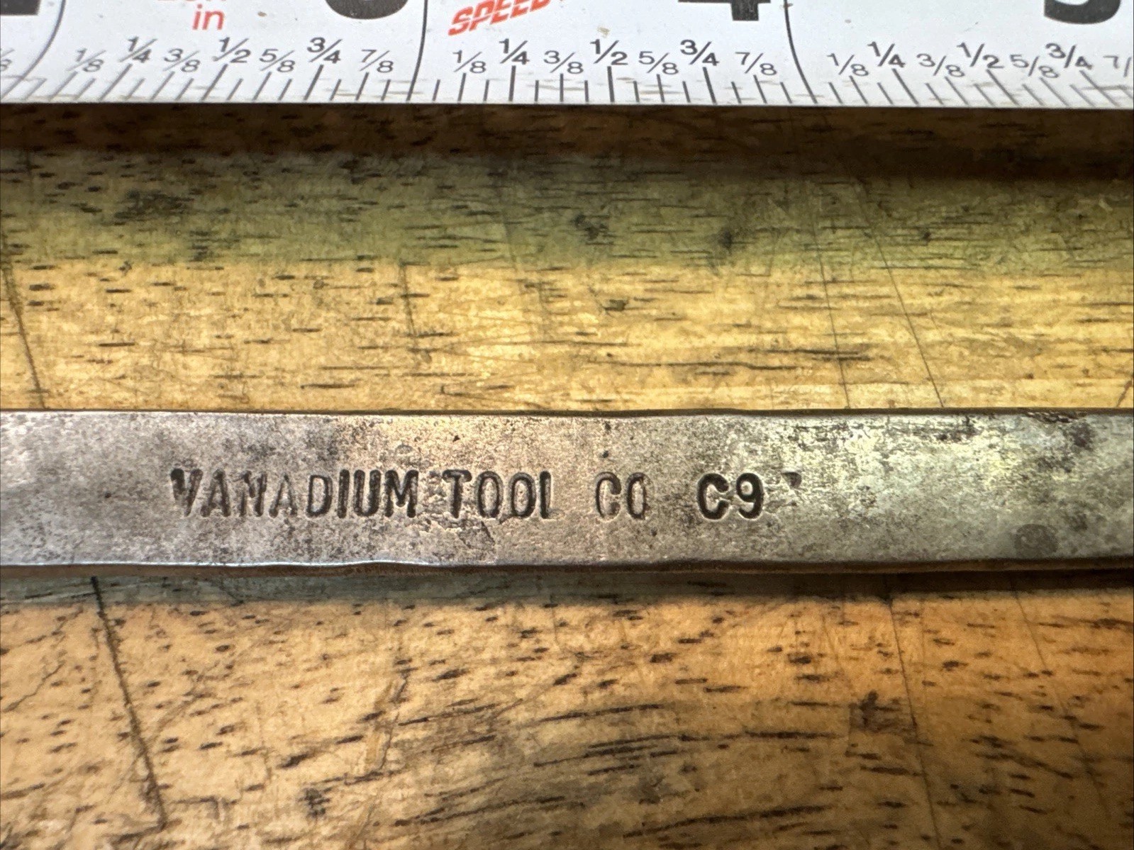 Vanadium Tool Company 9/16” Combination Wrench C6 Vintage
