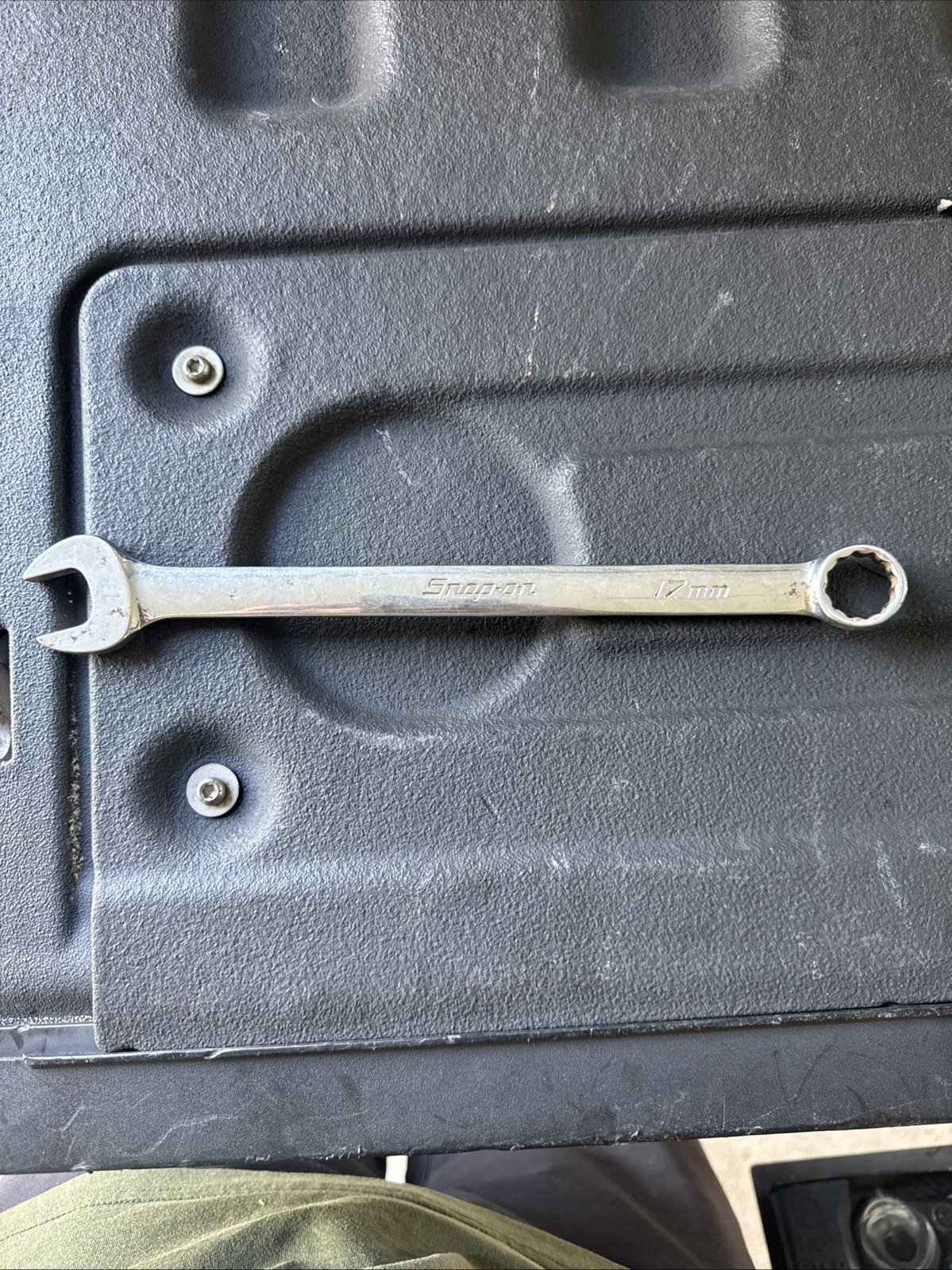 Snap-On Tools 17mm Metric Standard 12 Point Chrome Combo Wrench OEXM170B