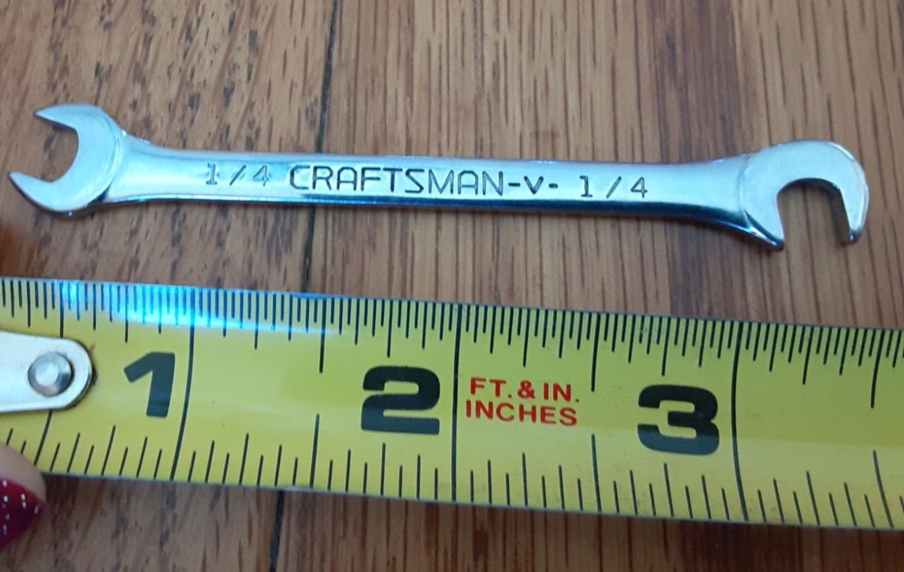 Craftsman 8pc. oped end ignition wrench set v series 9-4306