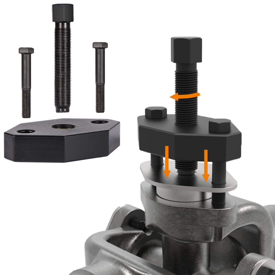 Heavy Duty Truck Bearing Cup Installer U-Joint Tool 5192 for Series 1610 to 1880