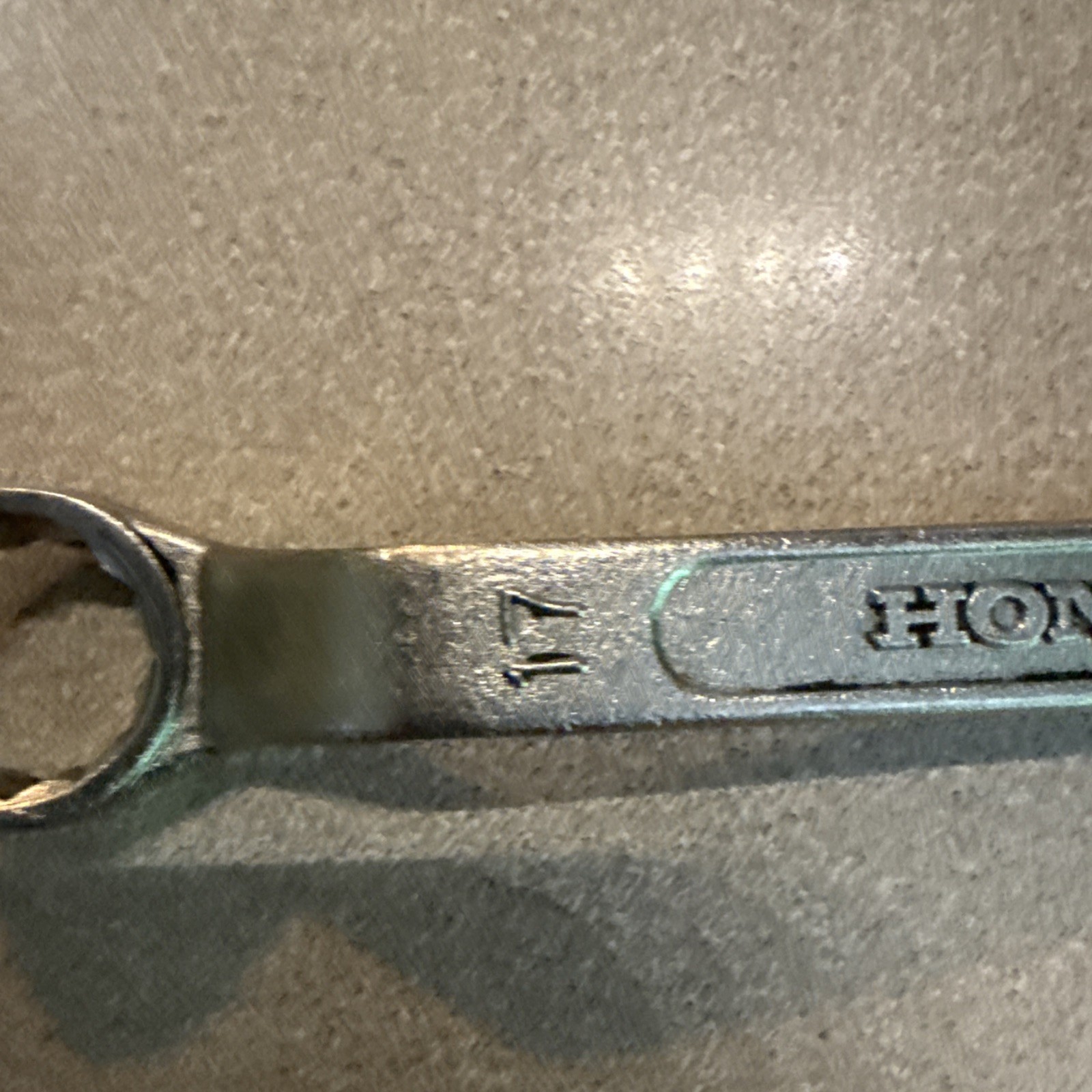 Honda OEM 14 mm/17mm Box End Wrench Factory Tool with RK Circle Logo