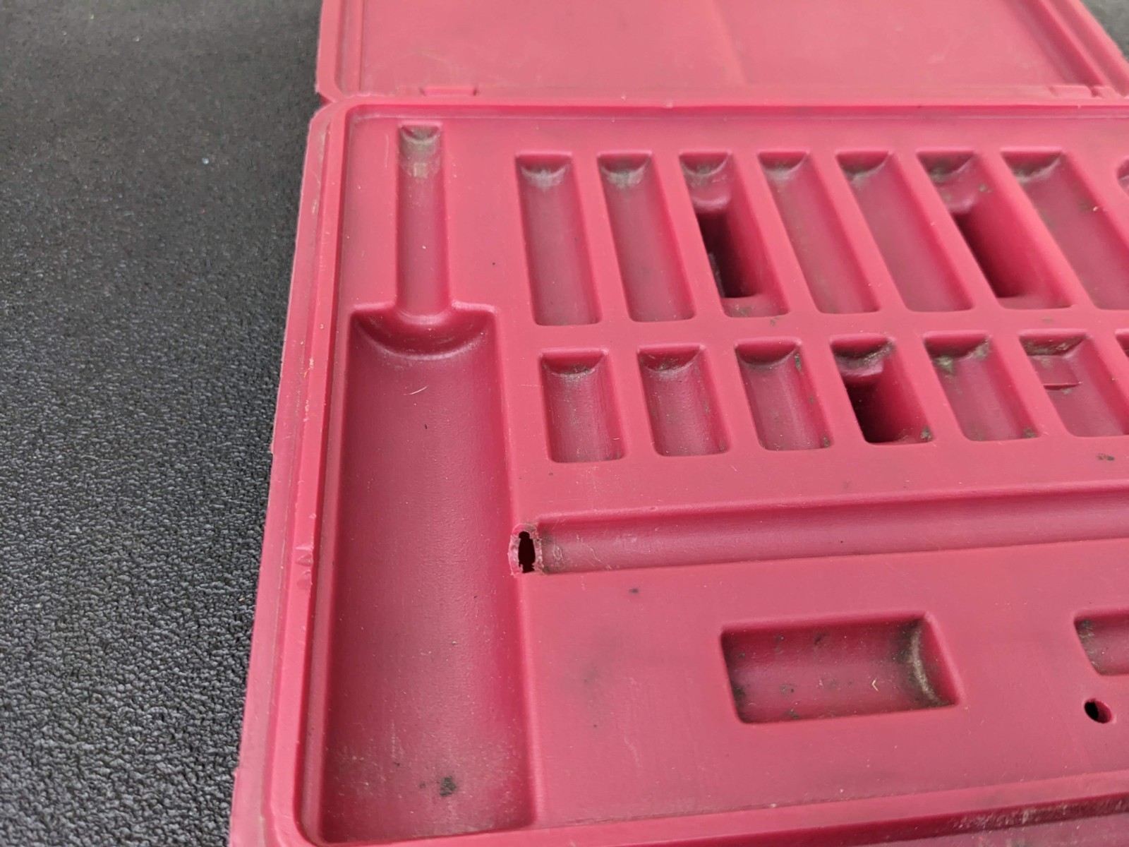 #bp279 Mac Tools Case for SAE 1/4″ Drive General Service Set Socket – NO TOOLS