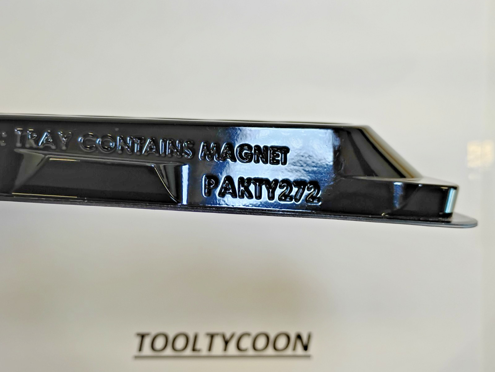 Snap-On Tools NEW MAGNETIC Tray BLACK for KIT # 208EFTAMXSY Tray Only PAKTY272