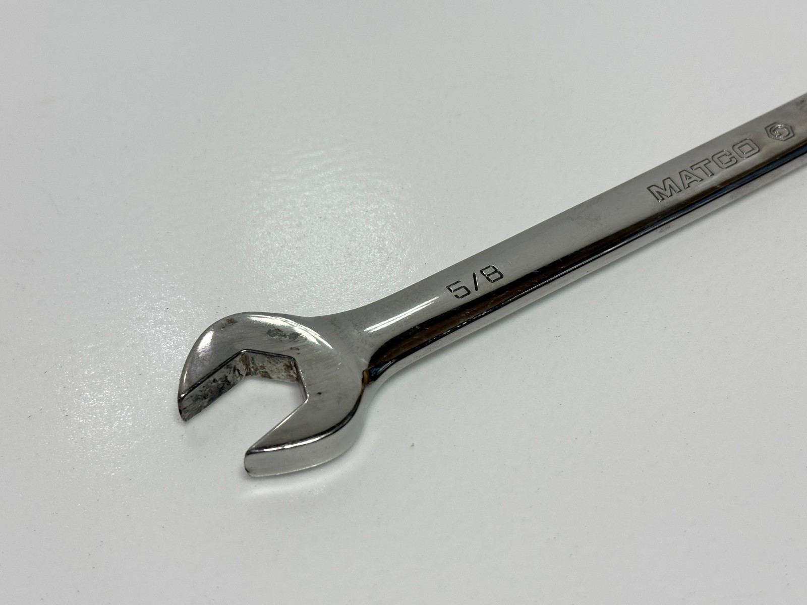 Matco Tools USA RCL202 5/8″ Long Chrome Combination Wrench, 12 Point
