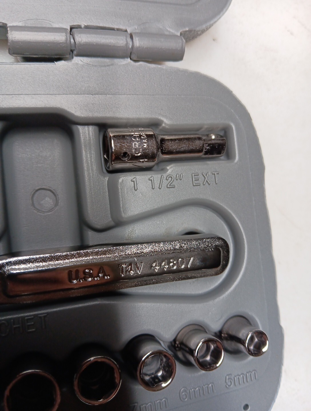 craftsman tool set usa 34861 Metric 1/4 Socket Set