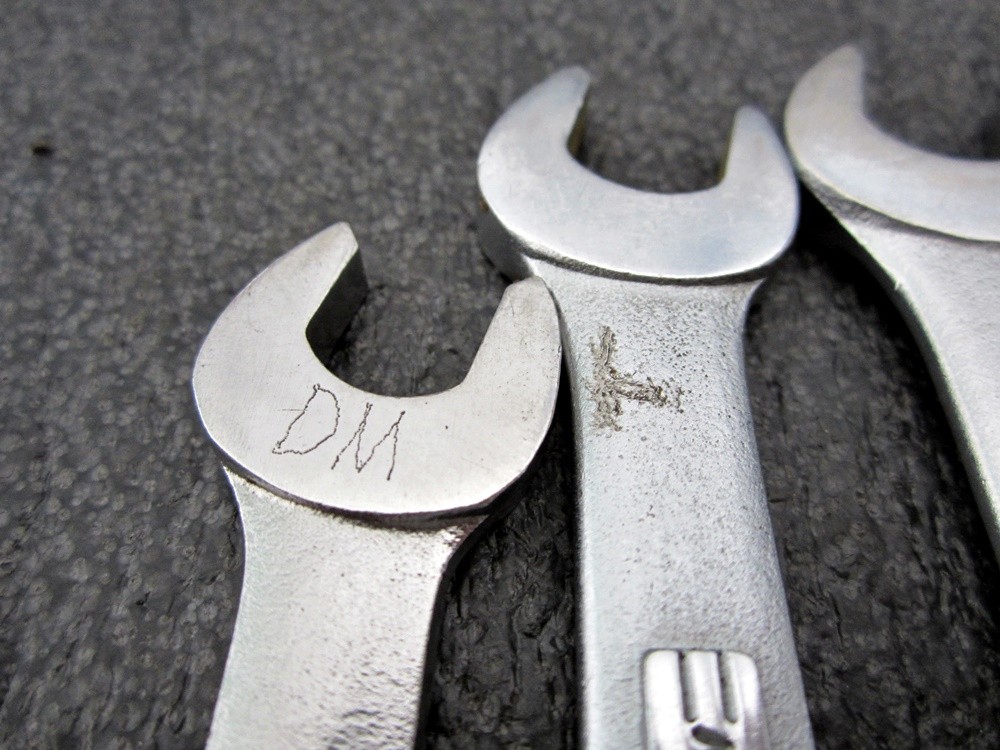 Vintage Craftsman 12pc Metric Combination Wrench Set 10 to 22 Made in USA