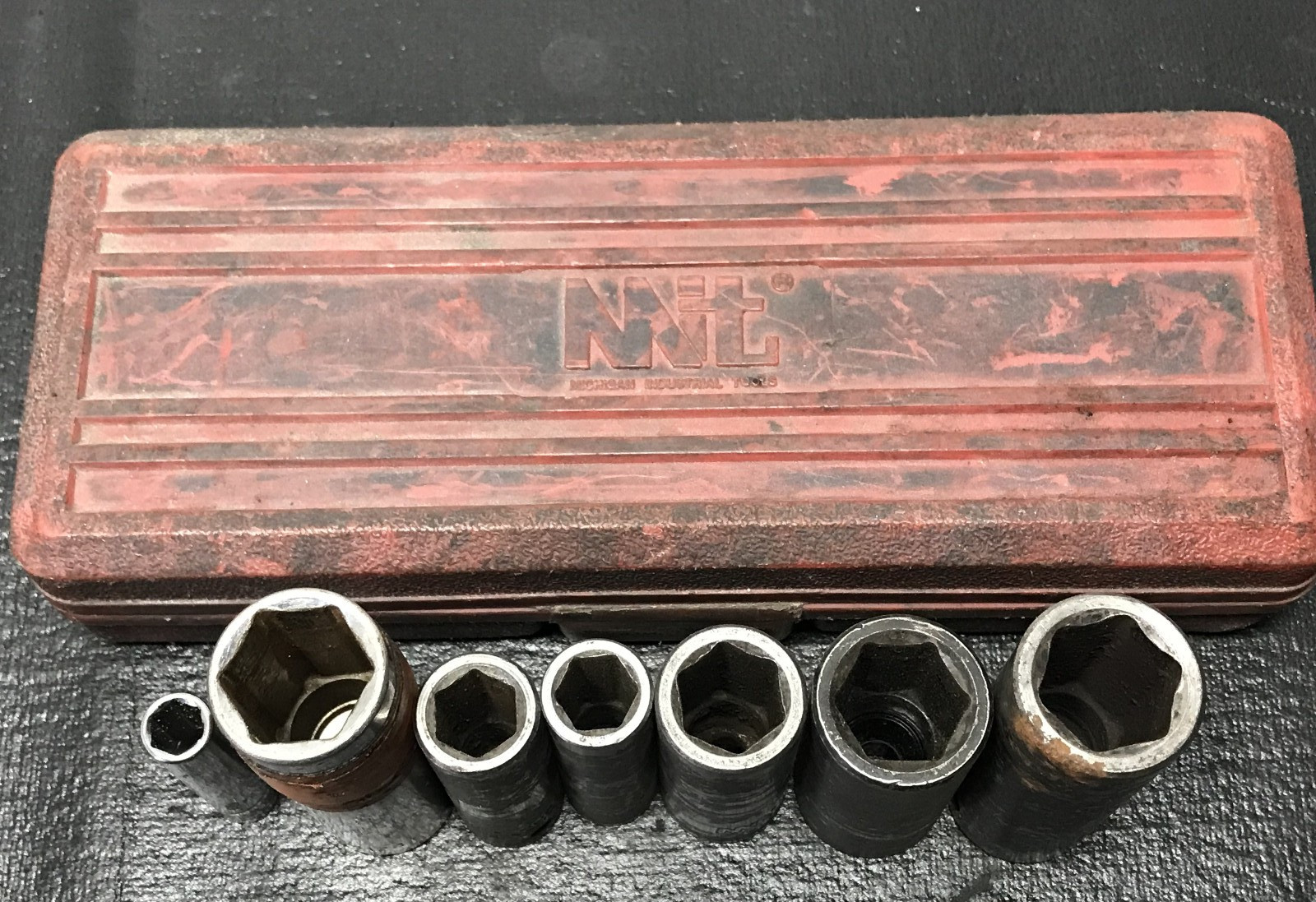 MIT Michigan Industrial Tools Chrome Vanadium 3/8″ 1/2″ Drive Sockets LOT