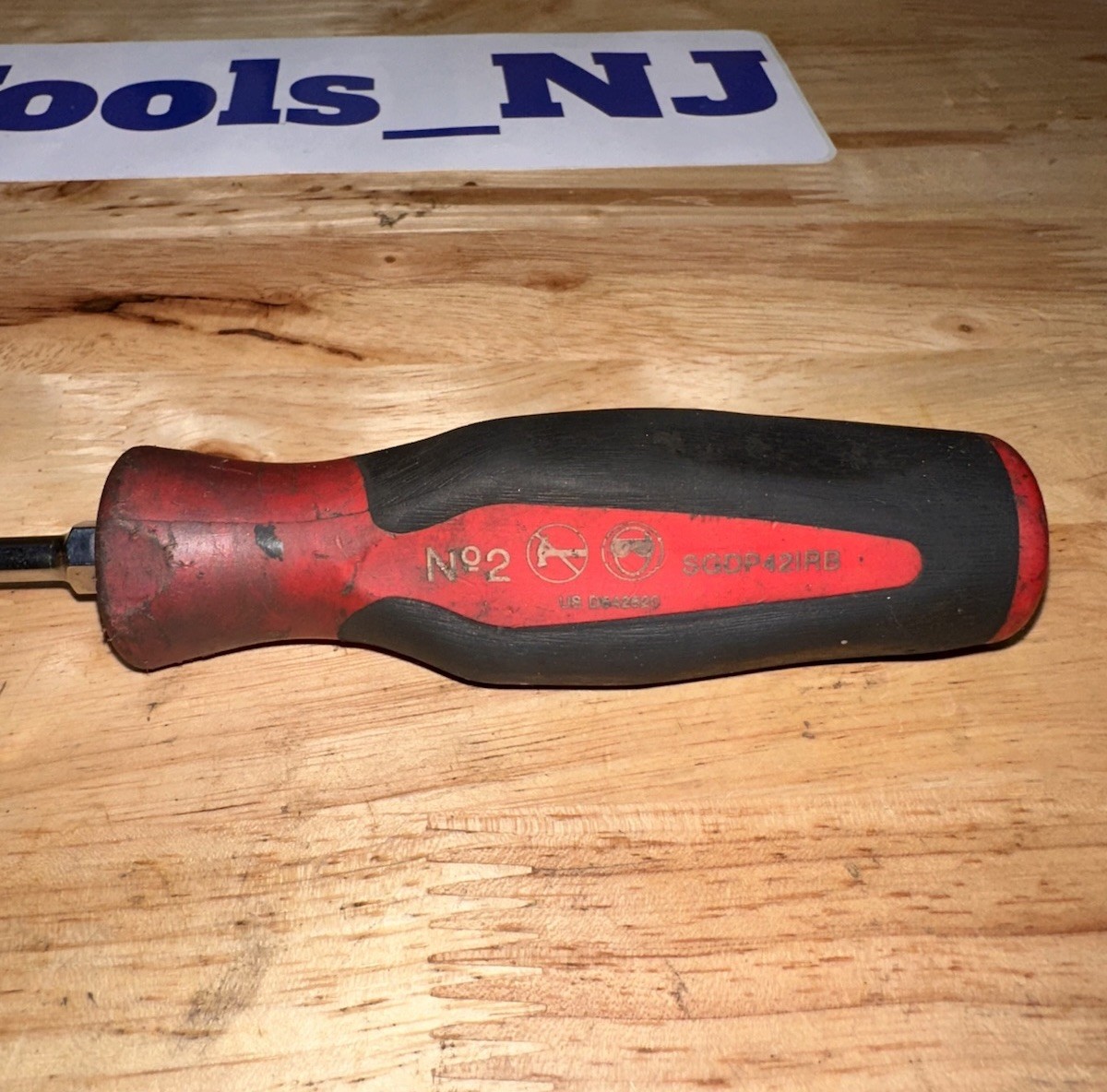 Snap On No2 Phillips Head Red Handle Screwdriver SGDP42IRB