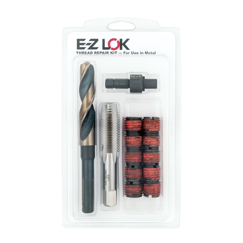 8-32 Carbon Steel Threaded Inserts – Complete Repair Kit for Metal Applications