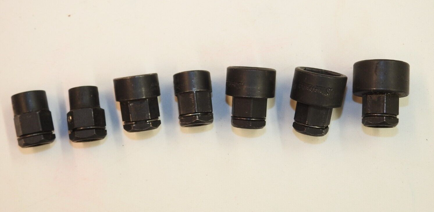 AFR-100 1964-69 Snap On Low Clearance PASS THRU Ratcheting Socket Set