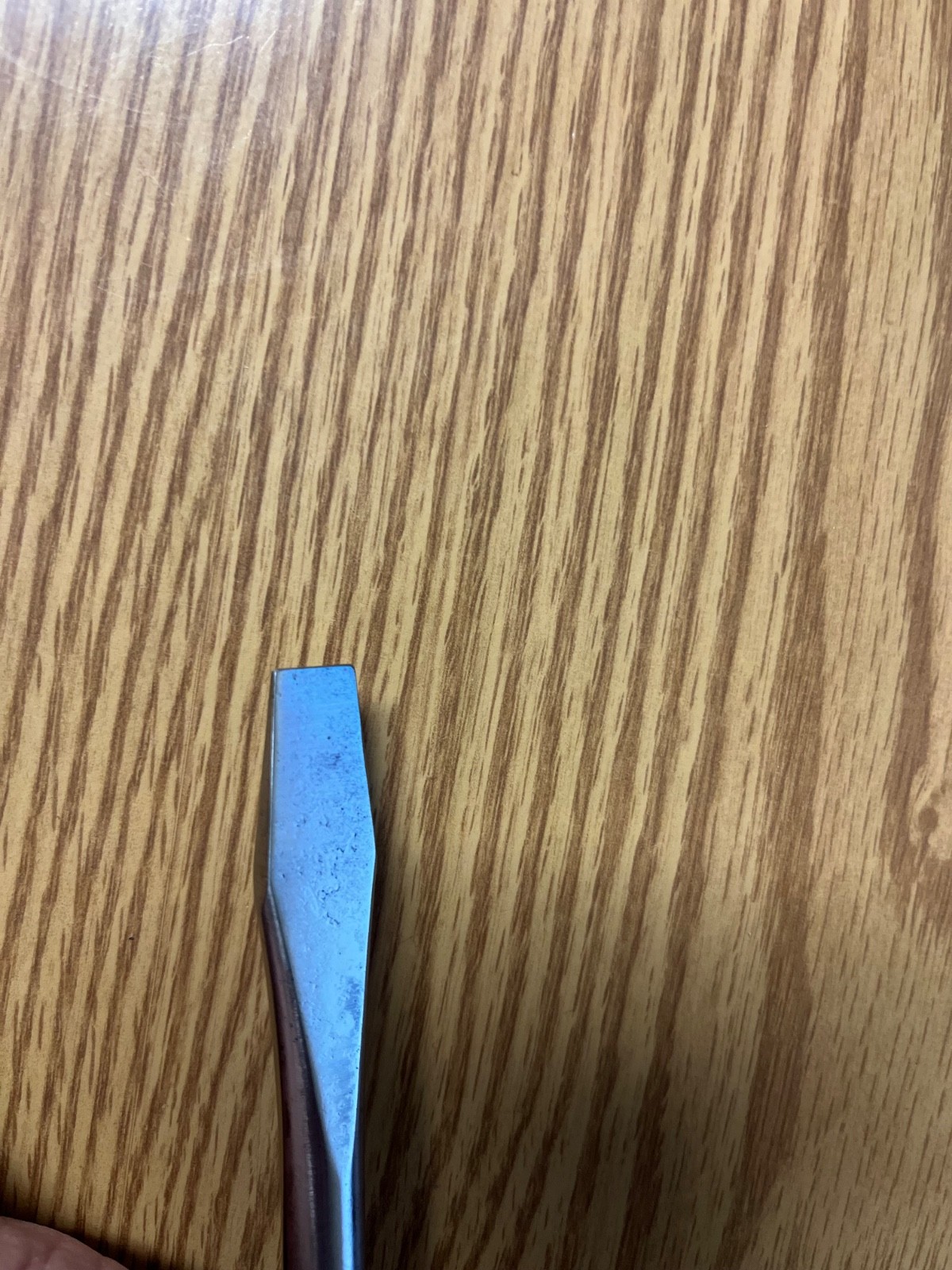 SNAP ON GSHD8 3/8 FLAT BLADE SCREWDRIVER 13.5″ LONG RED/GRAY HANDLE – LOT#6
