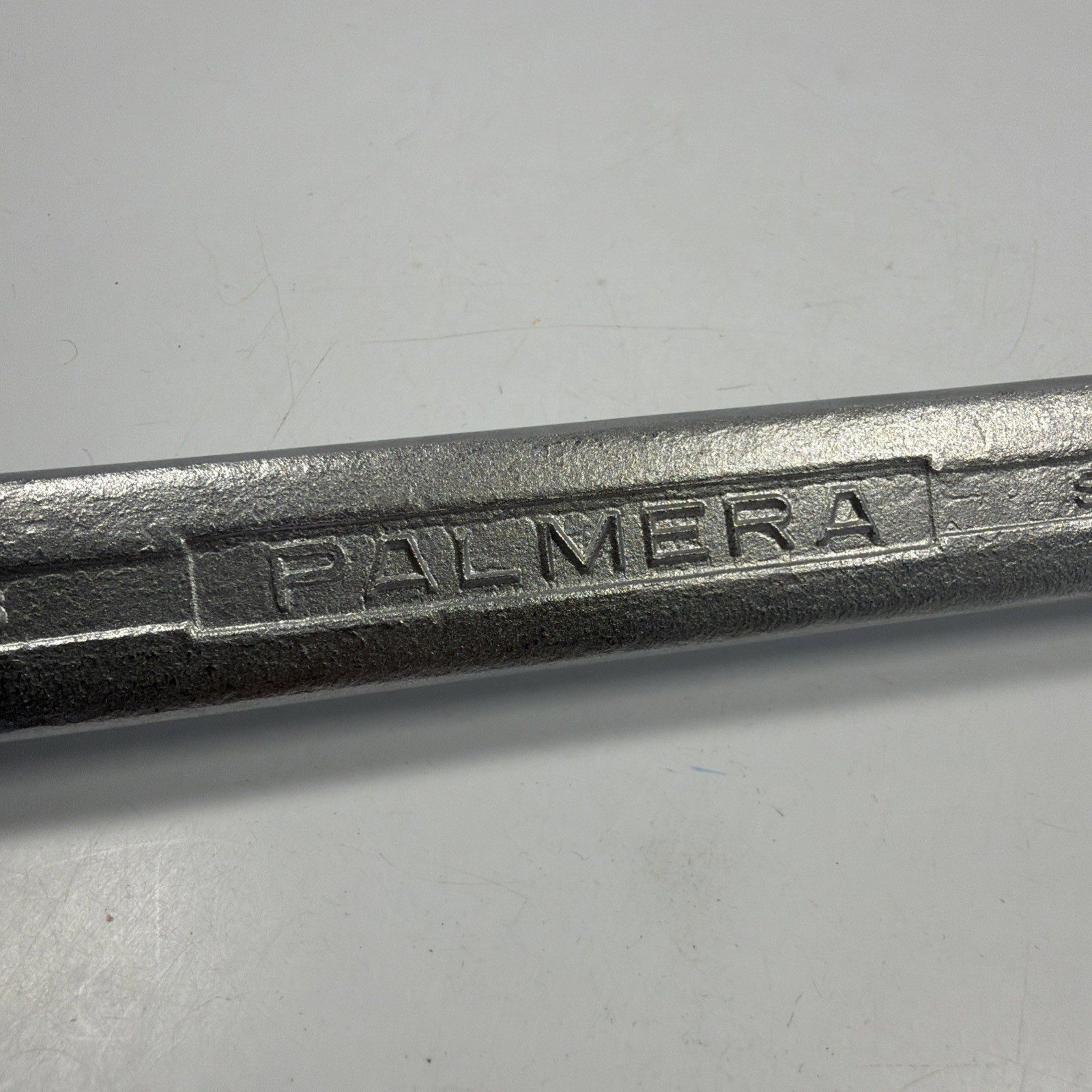 Vintage 1-1/4 No 216 Palmera Truecraft Spain Combination Wrench Alloy 17” Long