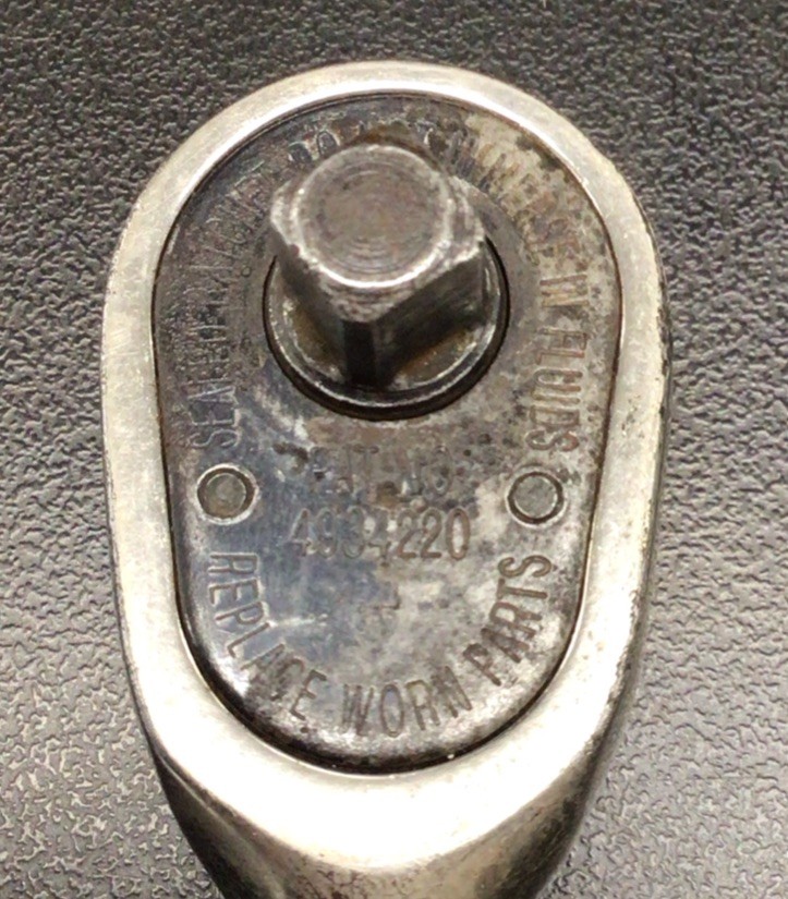 Snap-On 1/4″ Orange Handle Ratchet TML836 USA Tested & Works Well