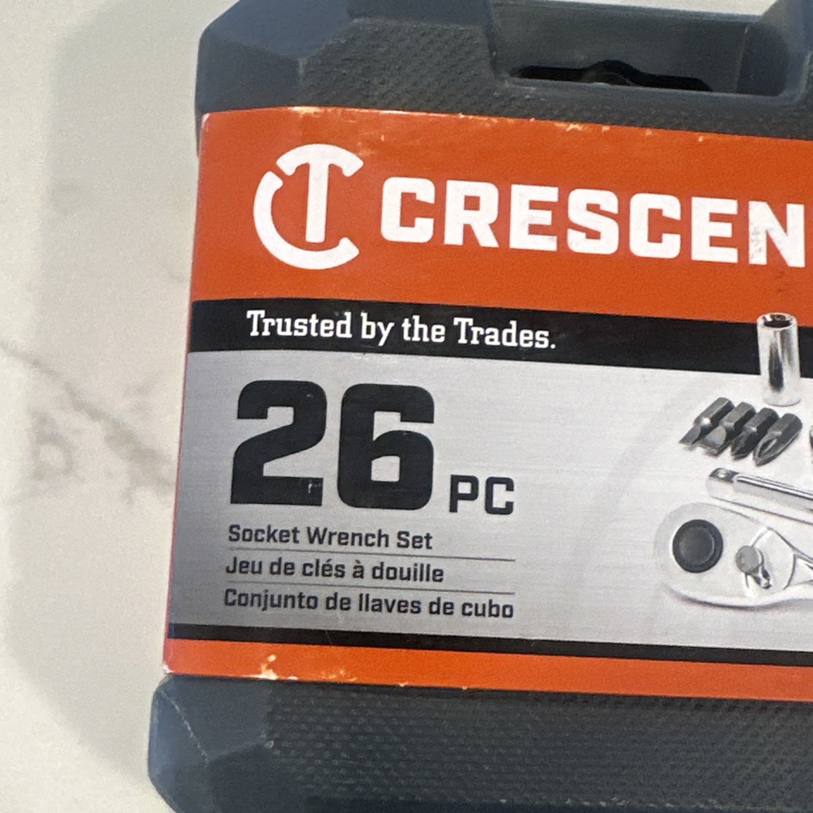 Crescent 1/4″ Drive SAE Mechanic’s Socket Set – 26 Piece