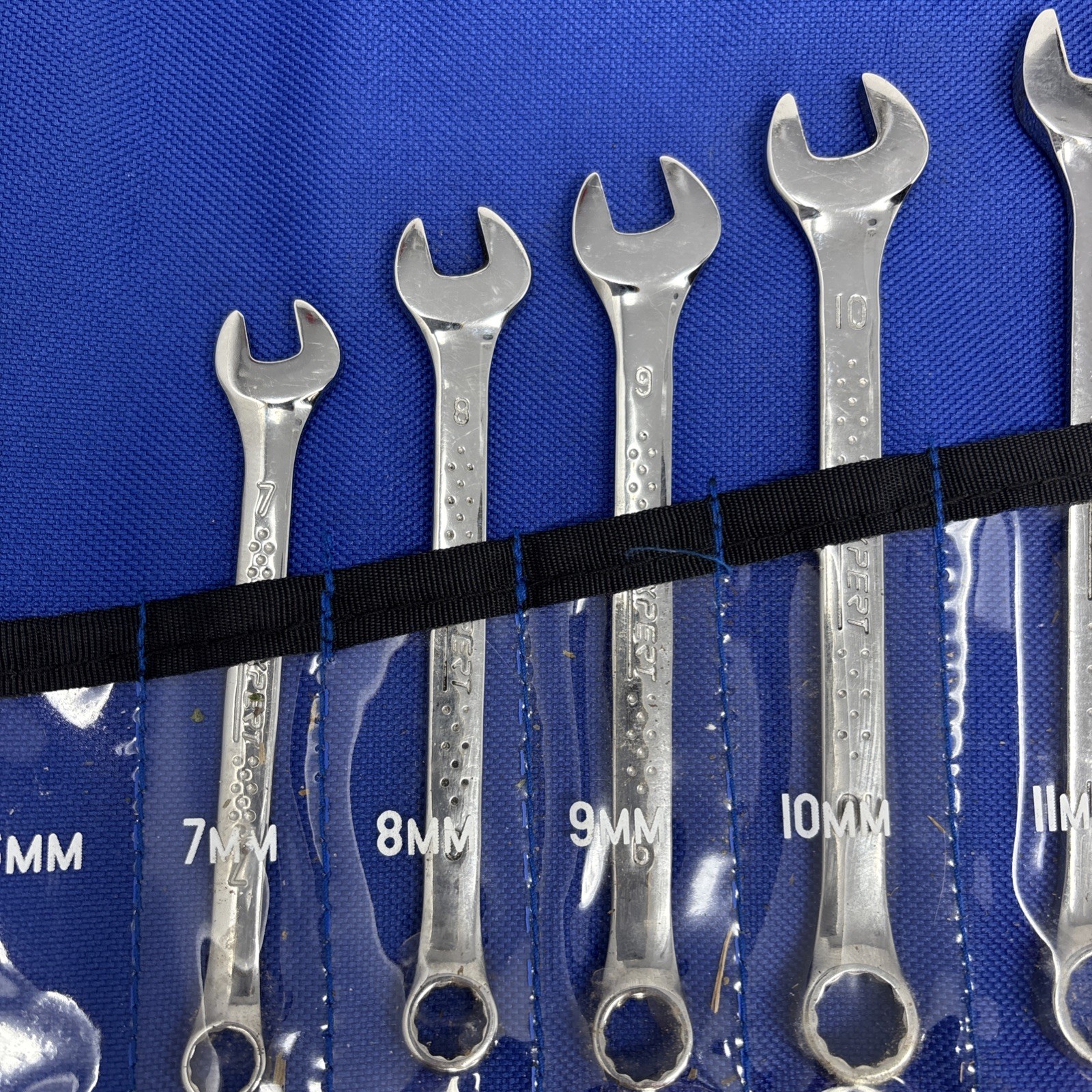 Expert Tools E110313- US 17 Pcs Metric 12 Pt Combination Wrench Set W/ Pouch