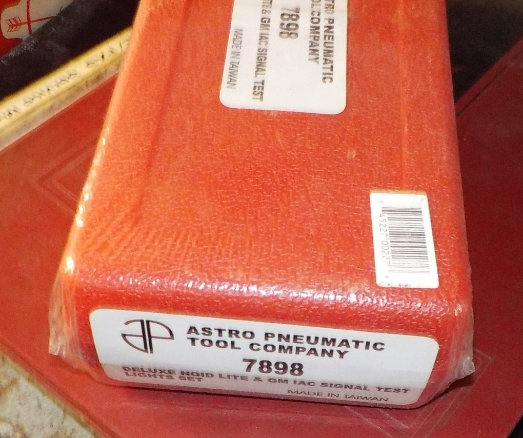 Astro Pneumatic 7898 Deluxe Noid Lite & GM IAC Signal Test Lights Set NEW IN BOX