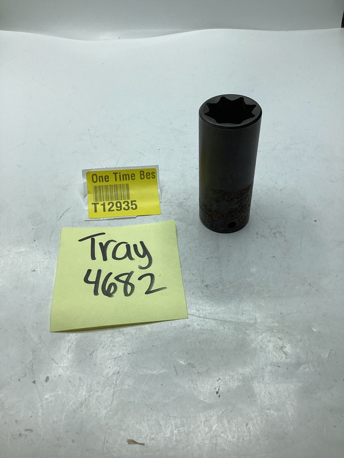 Proto 73265 3/8”Socket Drive And 13/16 Deep Socket 8 Point Double Square