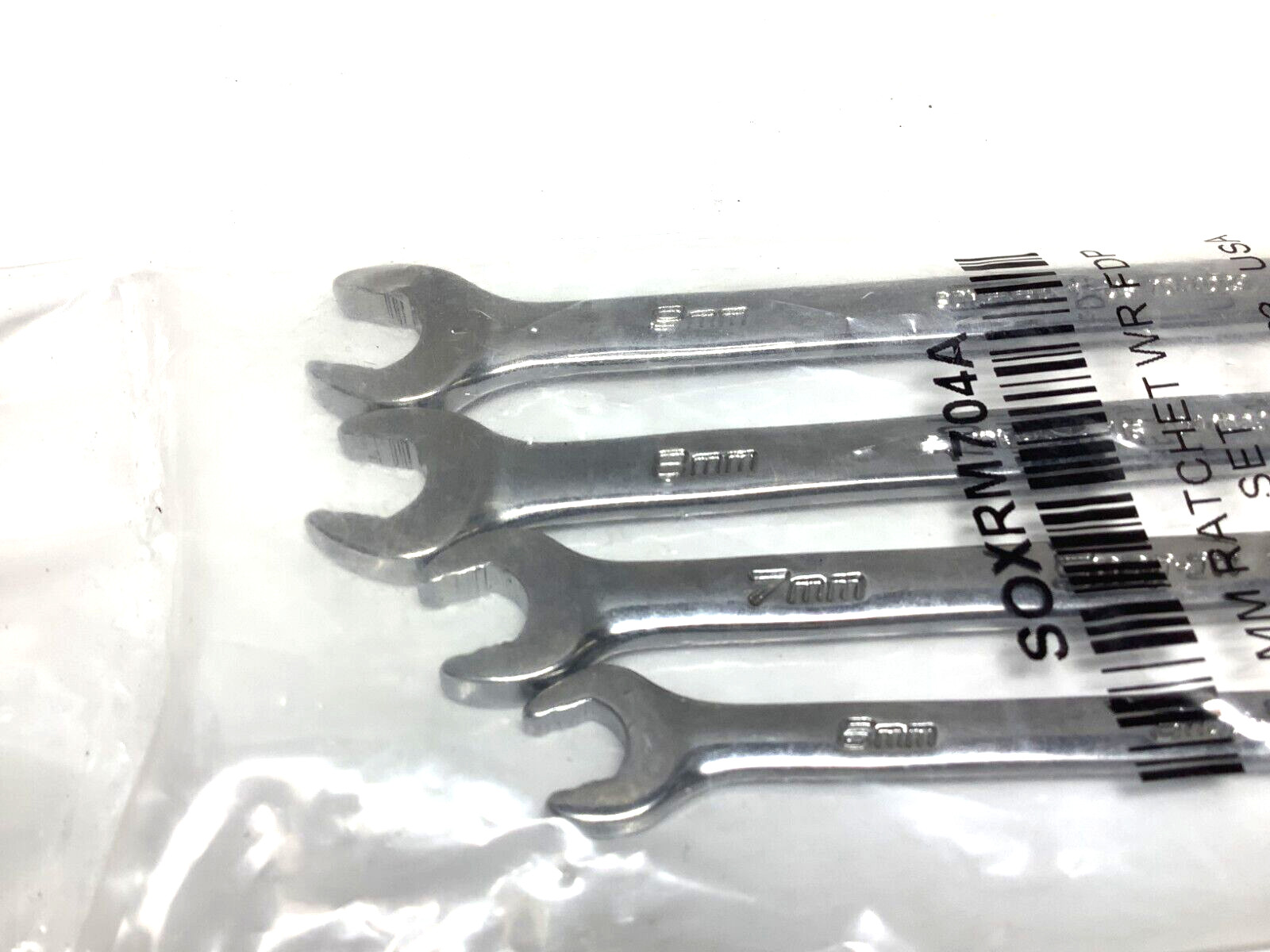 NEW Snap-on™ SOXRM704A 6 thru 9 mm 12-pt Flank Drive PLUS Ratchet Wrench