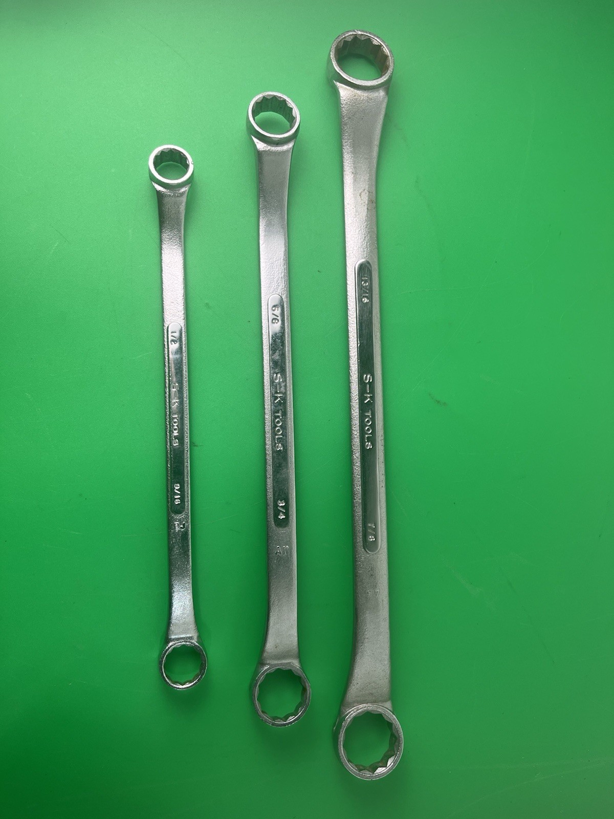 SK Tools Box Wrench Lot Of 3 B-2024, B2628, B1816