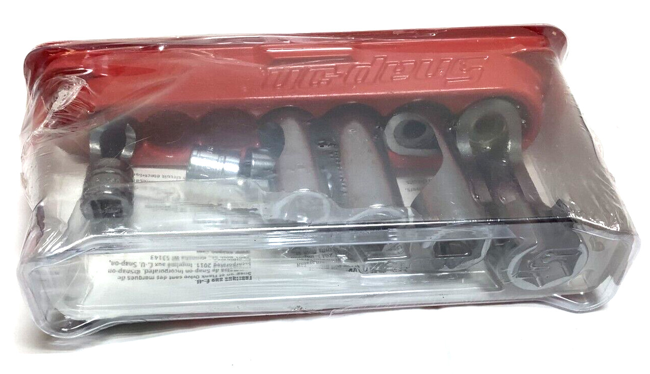 NEW Snap-on™ 3/8″ drive 3/8″ – 3/4″ 6-pt Flare Line Nut Socket Set 207FRX SEALed