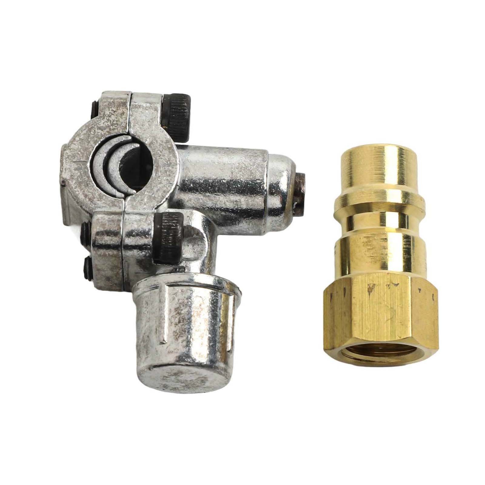 AC Retrofit Valve Piercing Tap Kit for R12 R22 R134A Compatible Systems