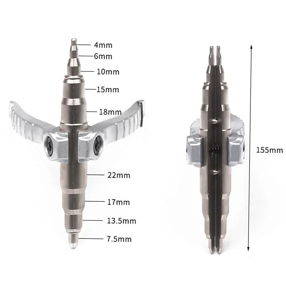 Multi Size Copper Tube Expander for 1/4in 3/8in 1/2in 5/8in 3/4in 22mm