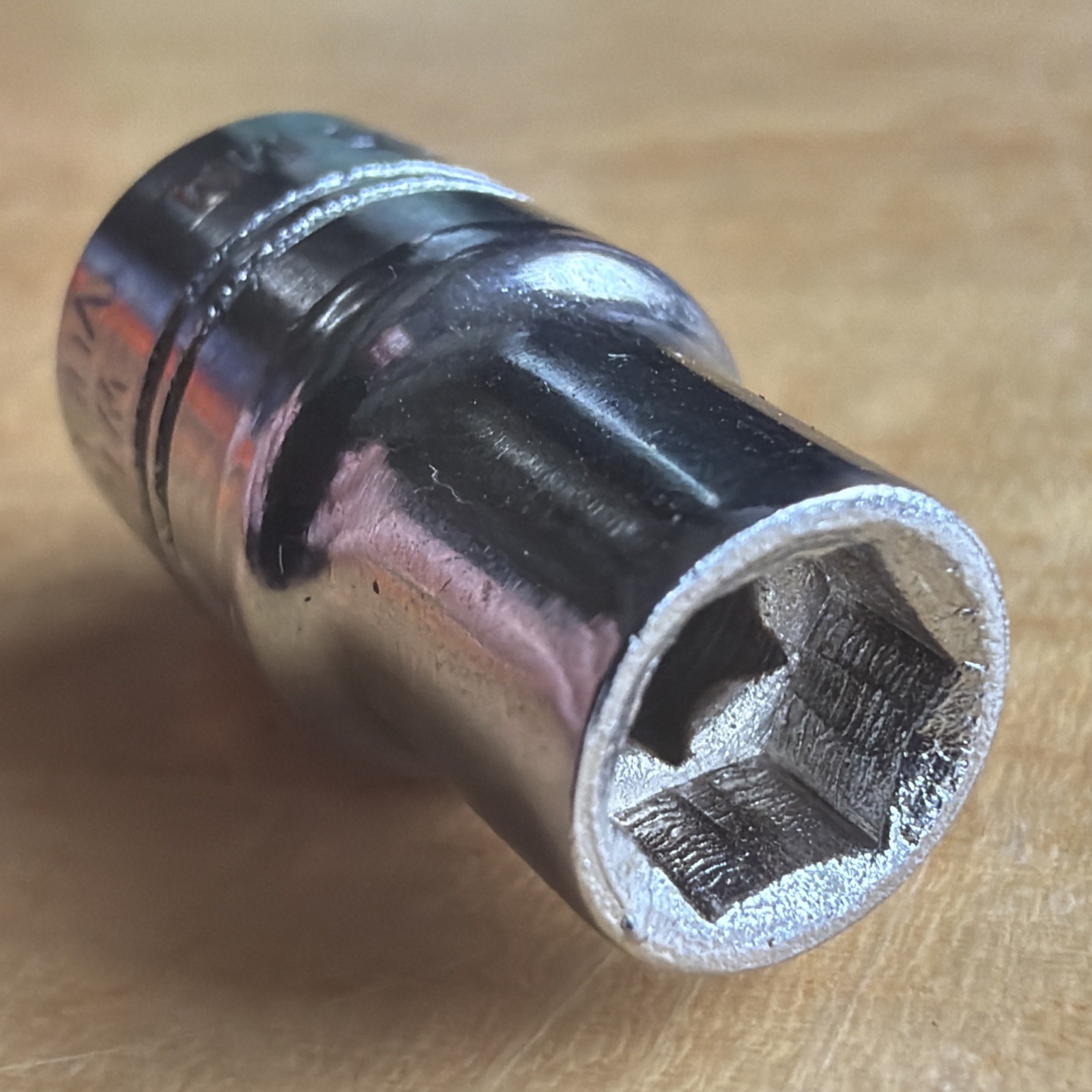 Vulcan x Williams Tools 5.5mm Shallow Socket 1/4″ Drive 6 Point MM-605.5 Vtg USA