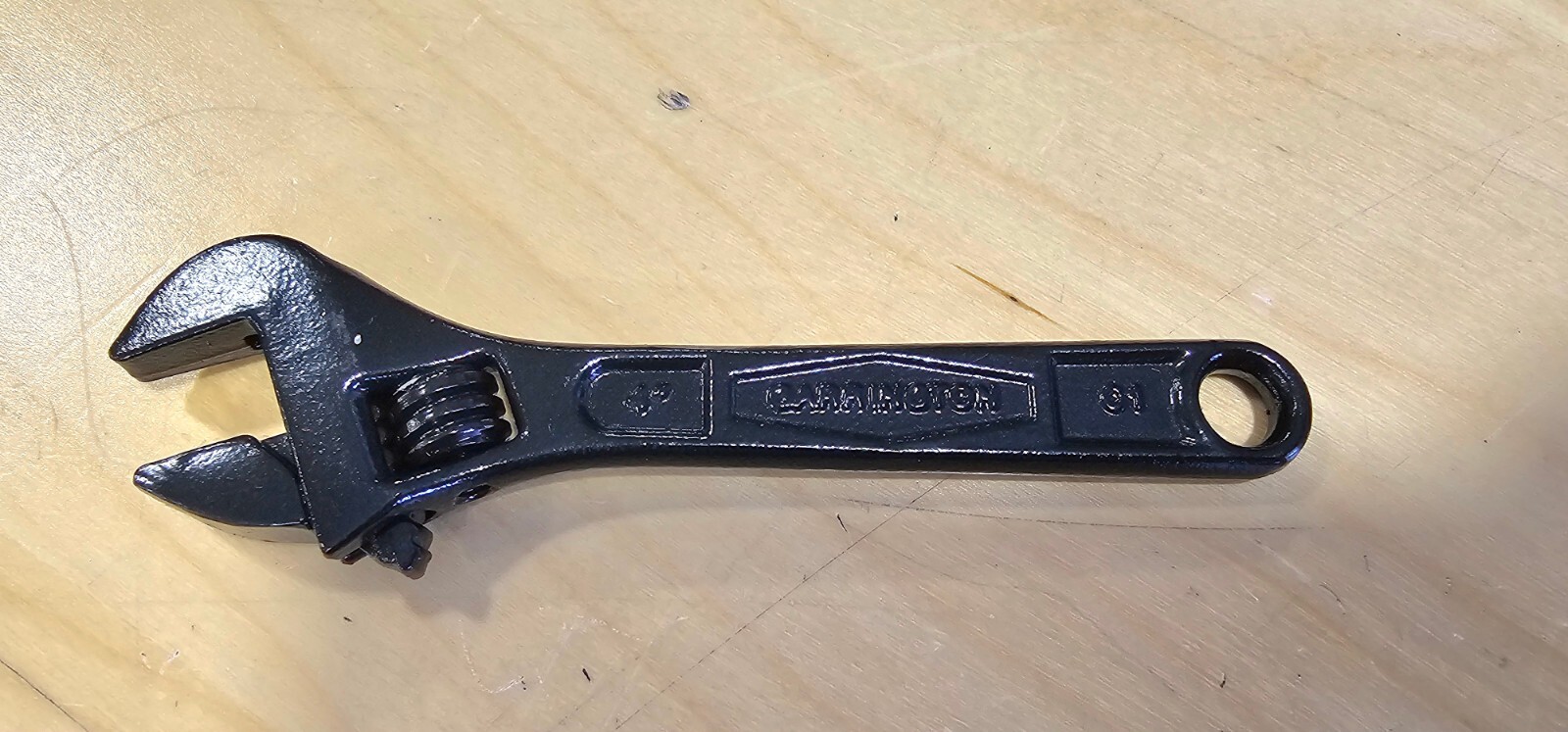 JAGUAR E-TYPE GARRINGTON TYPE ADJUSTABLE SPANNER JAGUAR LOGO FAST POST C4651