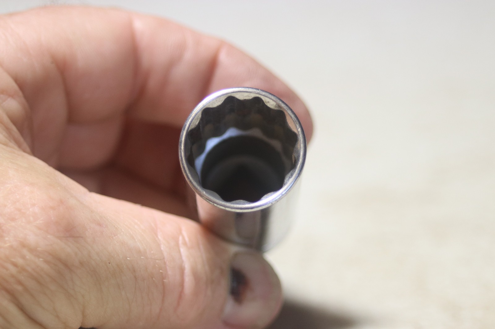 Blue Point BLPLM3819 3/8 inch drive 19mm 12 point deep socket
