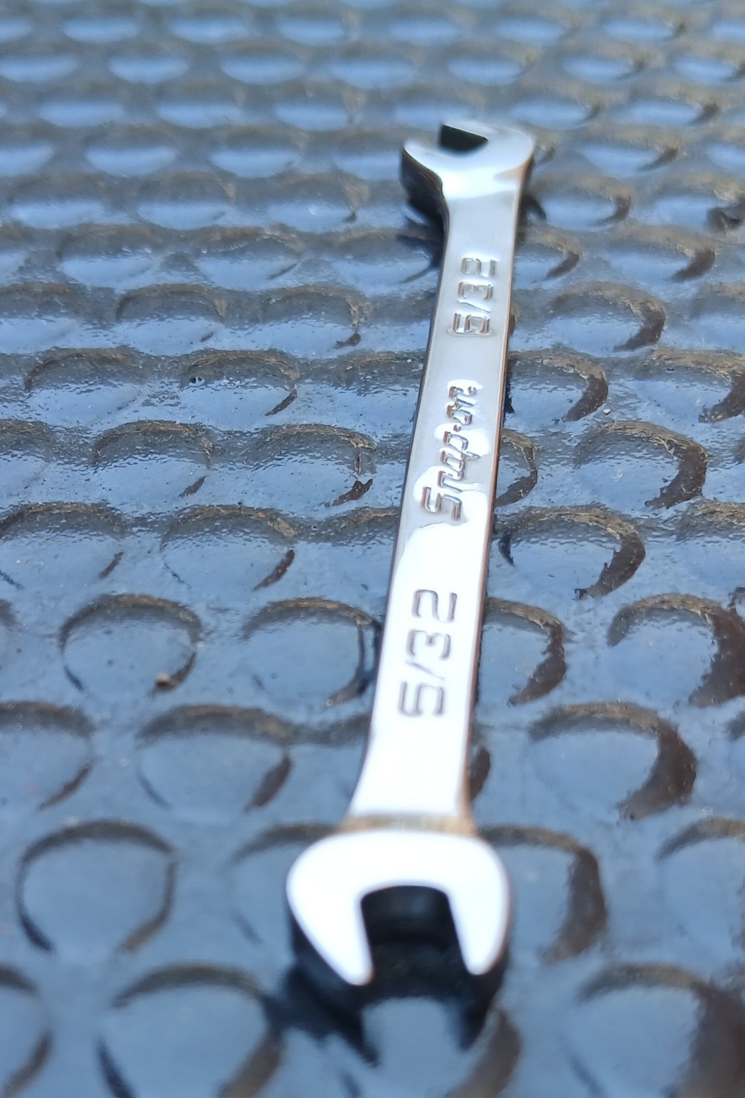 🇺🇸 NEW SNAP-ON 5/32 Offfset Open-End Wrench: 15°/60° Angles, 3″ Long, #DS1010A