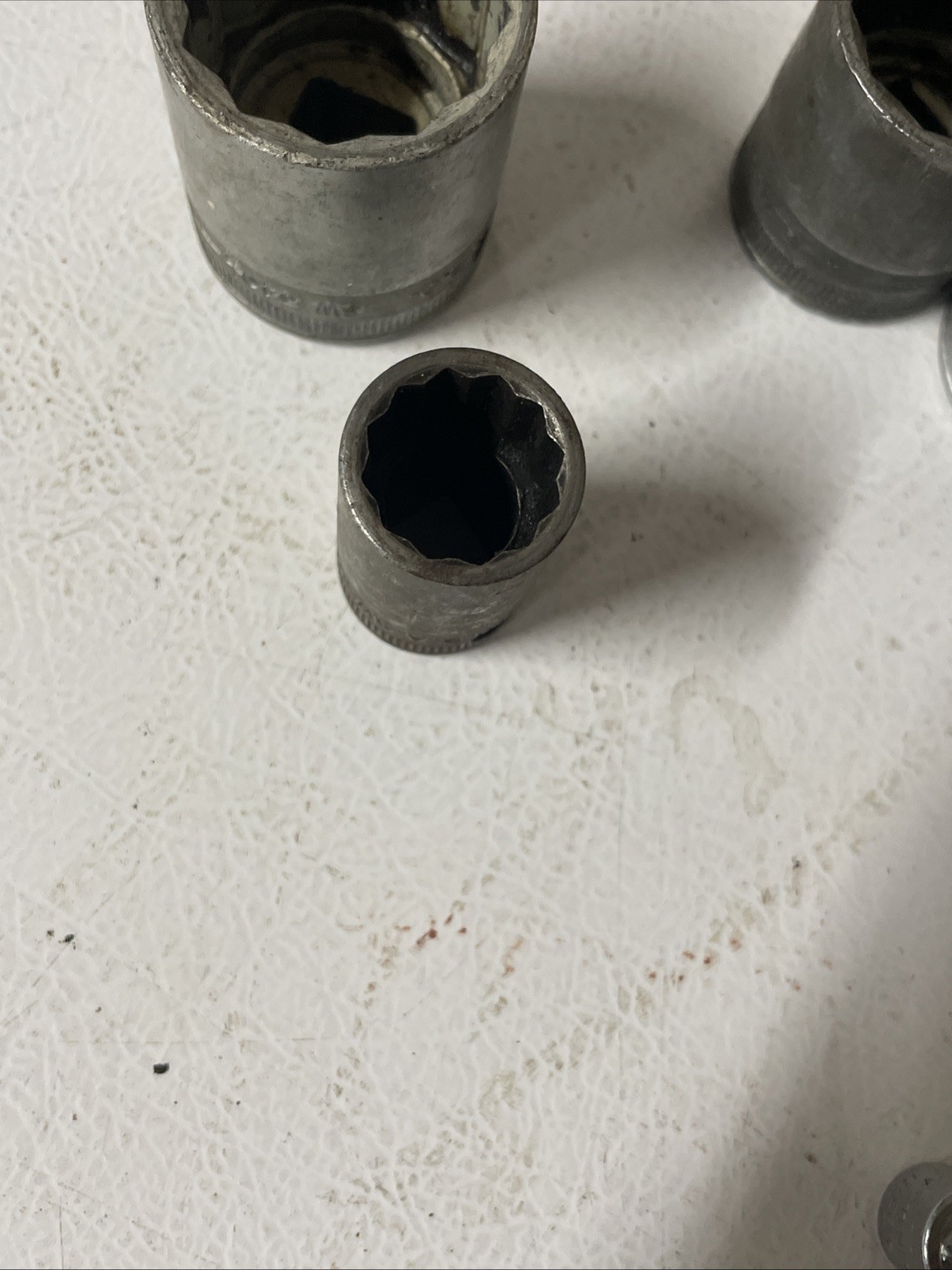 Snap On Tool Mixed Socket lot 1/2 3/8 drive TS261 SW320 SW340 deep shallow WA12A