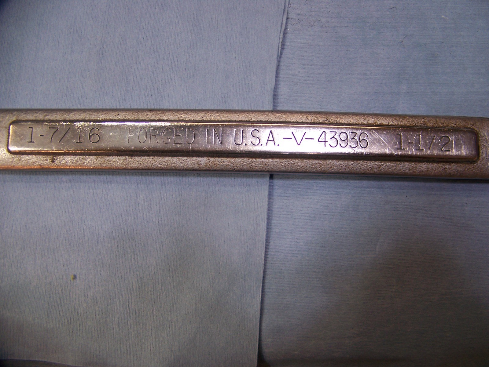 Crafstman 12-point Box Wrench 1- 7/16″to1-1/2″ USA Free Shipping !!!