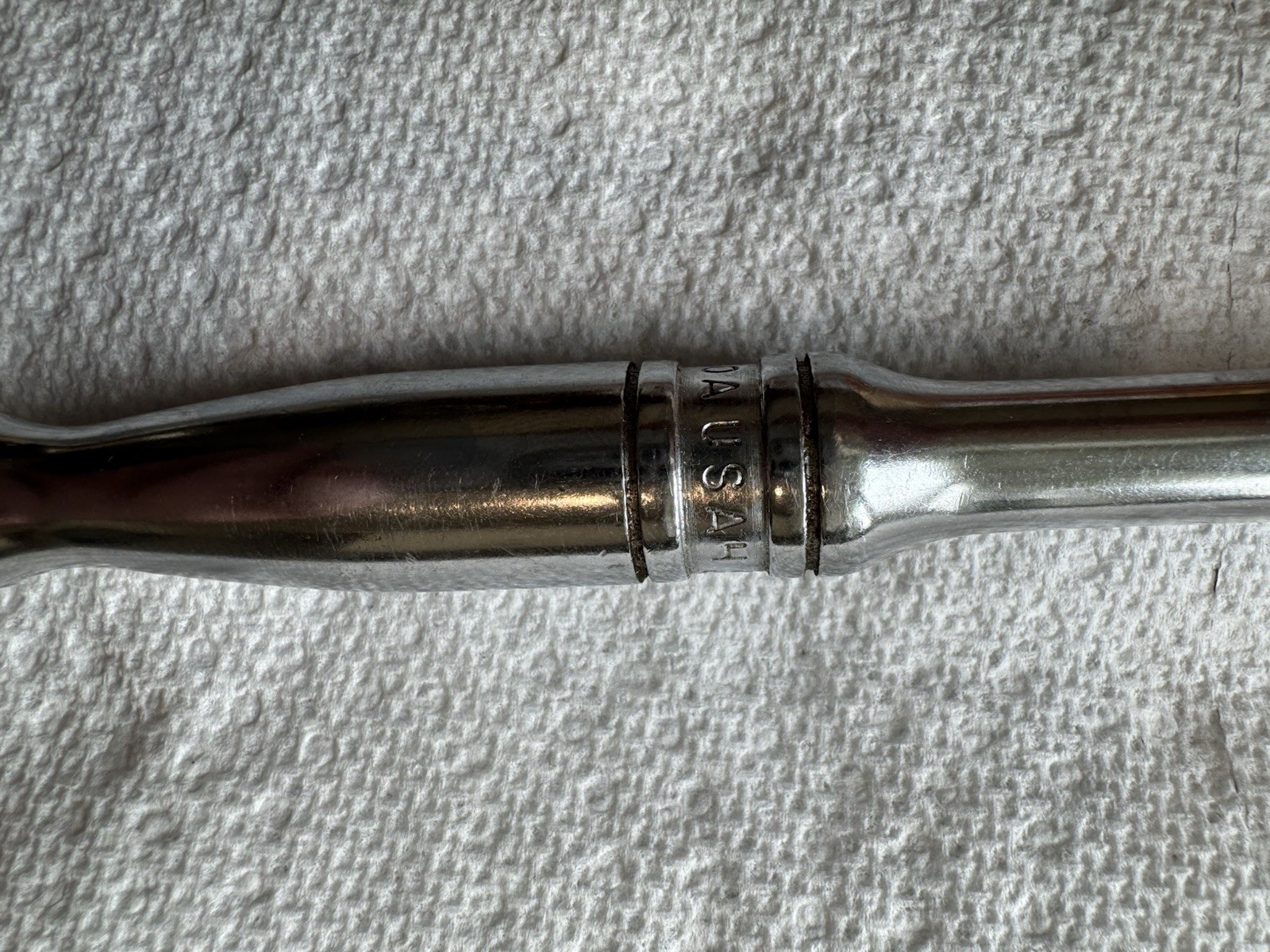 Vintage Snap-On 3/8” Swivel Head Ratchet. F670-A