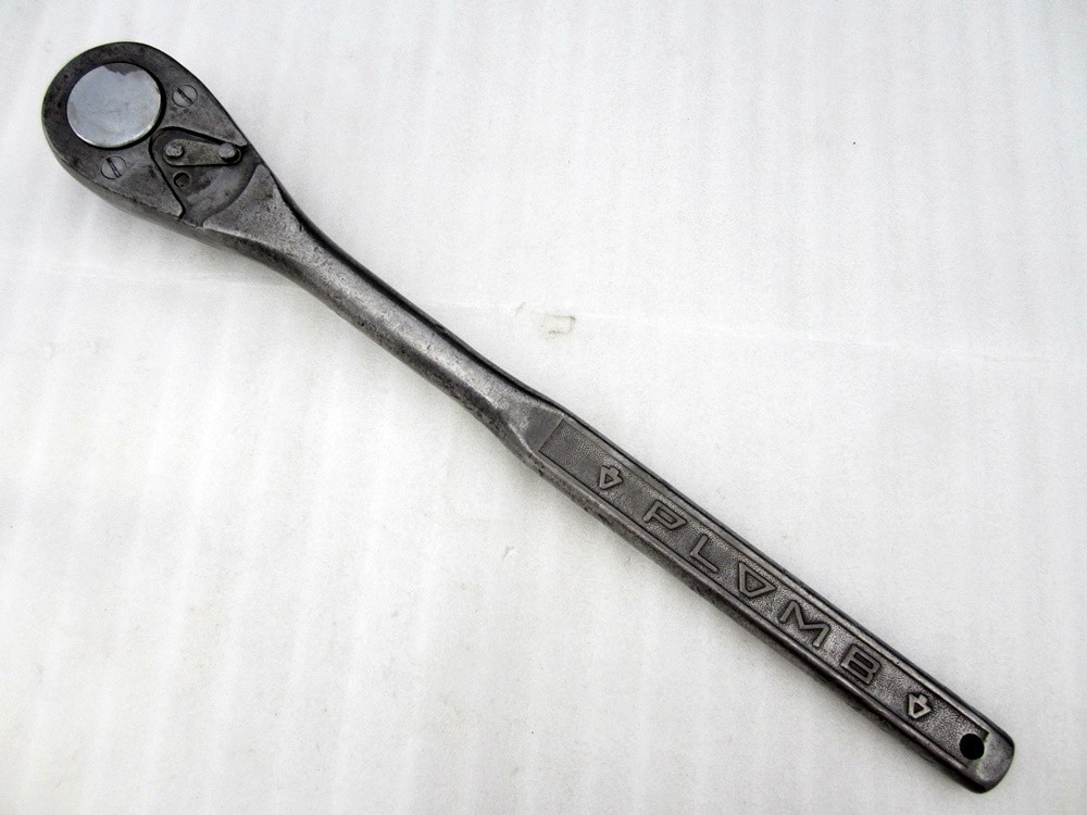 Vintage Plomb 3/4″ Drive Ratchet 5649 Pebble Handle Made in USA